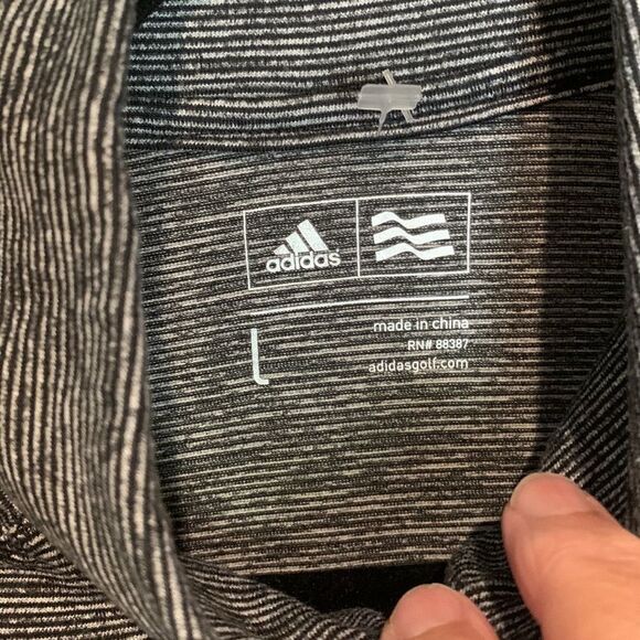ADIDAS Half Zip Long Sleeve Top - Picture 2 of 7
